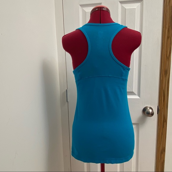 Athletic Works women turquoise blue pullover tank top. Size M. Pre-owned. - Picture 4 of 7